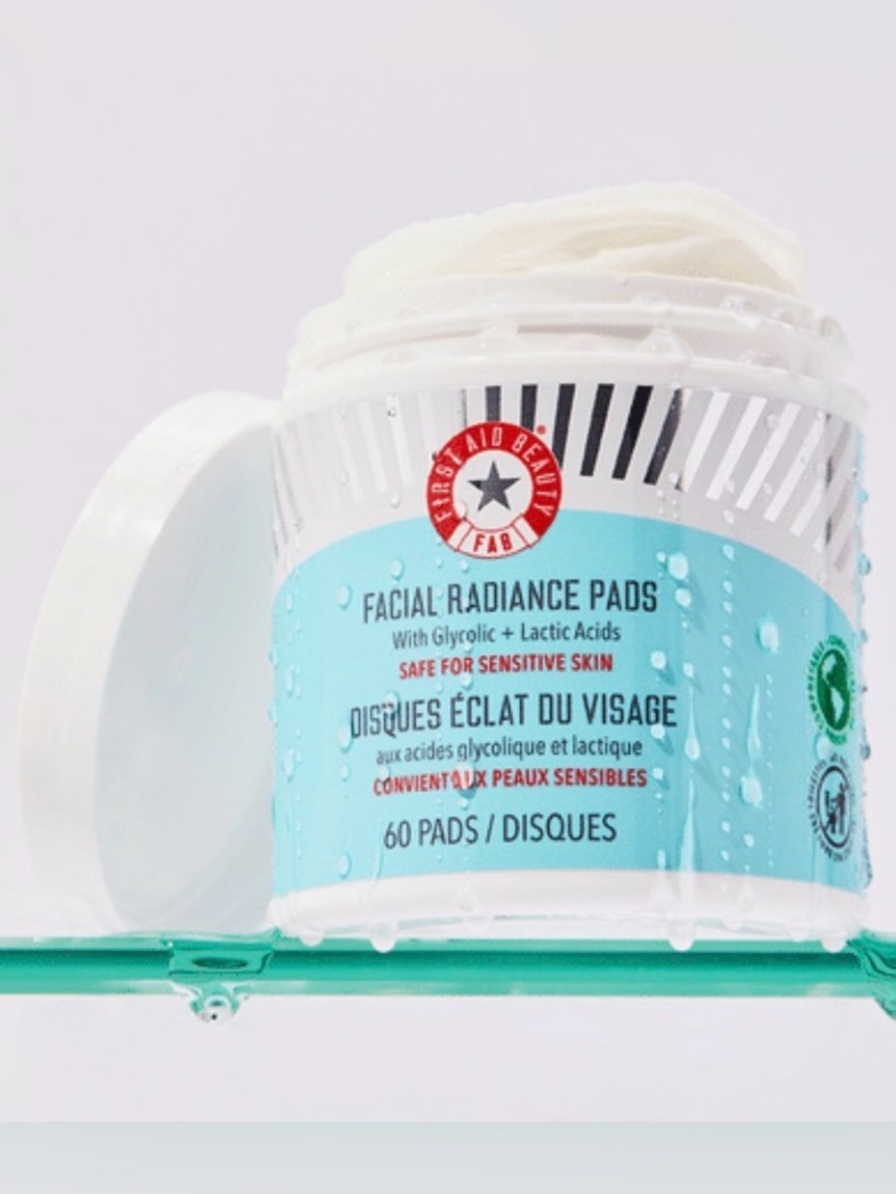 NEW First Aid Beauty Facial Radiance Pads 60 ct